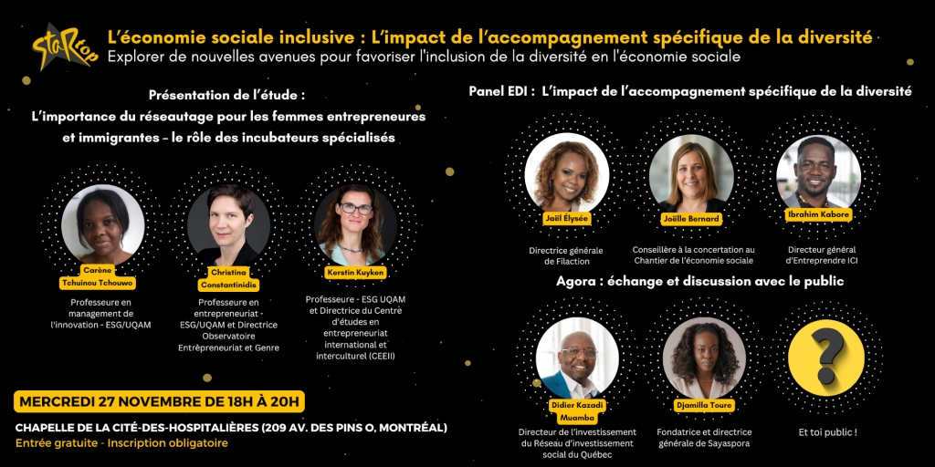 Evènement 27 novembre 2024 - Impact accompagnement spécifique de la diversité